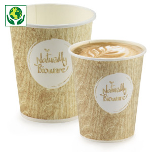 Gobelet carton 100% végétal Bioware® Gobelet carton 100% végétal Bioware®
