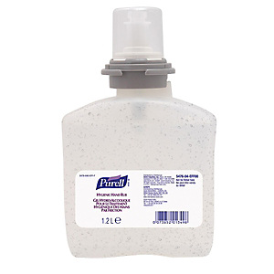 Gojo Recharge gel hydroalcoolique désinfectant mains - Cartouche 1,2 L