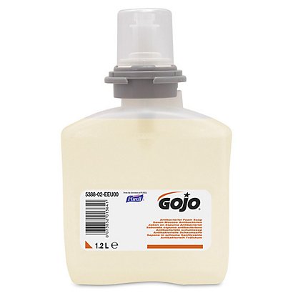 Gojo Recharge de savon antibactérien pour distributeur automatique TFX 1,2 L