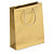 Gold gloss laminated custom printed bags - 180x220x65mm - 1 colour, 1 side - 1
