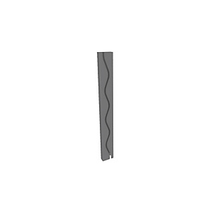Goulotte d'électrification E-Link verticale aluminium Goulotte d'électrification E-Link verticale aluminium
