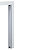 Goulotte métal Actual verticale Aluminium pour bureaux pieds Arche - 2