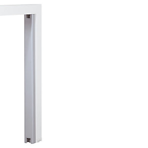 Goulotte métal Actual verticale Aluminium pour bureaux pieds Arche