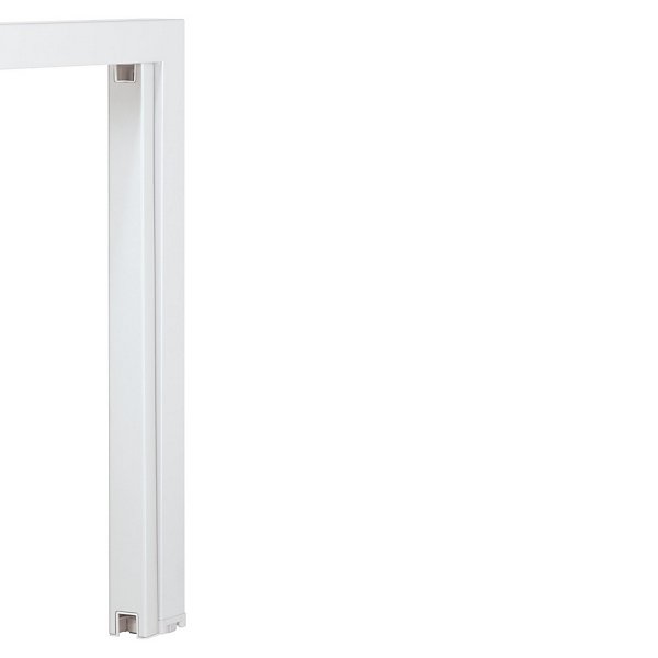 Goulotte métal Actual verticale Blanc pour bureaux pieds Arche