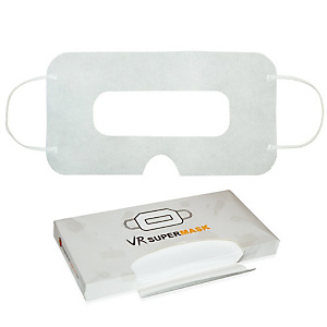 GOVARK Masque jetable hygiénique de protection pour casque de réalité virtuelle, la boite de 50.