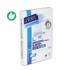 GPV Enveloppe blanche C5 162 x 229 mm 80g fenêtre 45 x 100 mm - autocollante bande protectrice - Lot de 50 GPV Enveloppe blanche C5 162 x 229 mm 80g fenêtre 45 x 100 mm - autocollante bande protectrice - Lot de 50