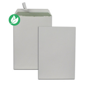 GPV Enveloppe blanche recyclée 229 x 324 mm Autocollante bande protectrice - Format C4 - 90g - Boîte de 250 pochettes GPV Enveloppe blanche recyclée 229 x 324 mm Autocollante bande protectrice - Format C4 - 90g - Boîte de 250 pochettes