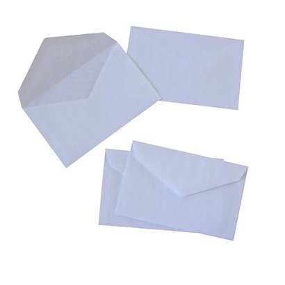 GPV enveloppes commerciales, papier, Elections, 90 x 140 mm, bande auto-adhésive, blanc (Boîte de 1000)