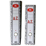 GRAFOPLAS AZ Archivador Clásico A-Z Jaspeado Gris tamaño A4 GRAFOPLAS AZ Archivador Clásico A-Z Jaspeado Gris tamaño A4