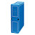 GRAFOPLAS Caja Archivo Definitivo Polipropileno Folio Prolongado, Tapa fija, Azul, 360 x 95 x 263 mm - 1