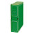 GRAFOPLAS Caja Archivo Definitivo Polipropileno Folio Prolongado, Tapa fija, Verde, 360 x 95 x 263 mm - 1