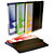 GRAFOPLAS Carpeta de fundas A4, 100 fundas, cubierta rígida, lateral personalizable, negro - 2