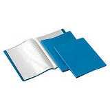 GRAFOPLAS Carpeta de fundas Folio, 10 fundas rugosas, azul GRAFOPLAS Carpeta de fundas Folio, 10 fundas rugosas, azul