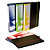GRAFOPLAS Carpeta de fundas Folio, 100 fundas, cubierta rígida, lateral personalizable, negro - 1
