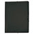GRAFOPLAS Carpeta de gomas, Folio, 3 solapas, lomo 15 mm, cartón forrado PVC, negro - 1