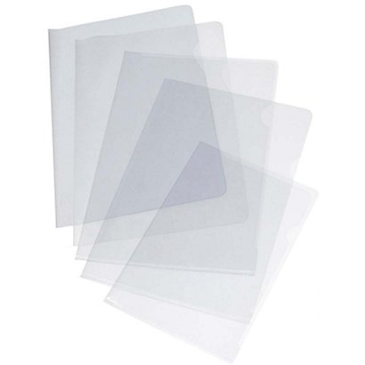 GRAFOPLAS Dossier uñero, A4, PVC liso, 200 micras, transparente