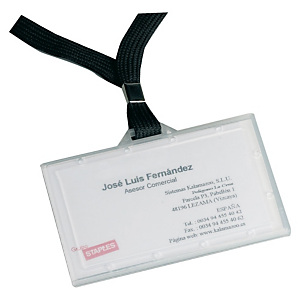 GRAFOPLAS Funda de identificación colgante 95 x 65 mm GRAFOPLAS Funda de identificación colgante 95 x 65 mm