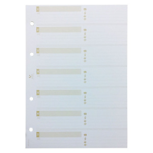 GRAFOPLAS Recambio 25 hojas para listín telefónico de 4 anillas, formato 4º, 150 x 210 mm GRAFOPLAS Recambio 25 hojas para listín telefónico de 4 anillas, formato 4º, 150 x 210 mm