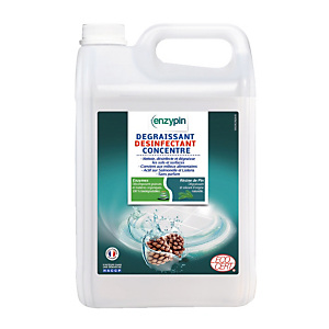 Dégraissant cuisine désinfectant écologique HACCP Enzypin 5 L Dégraissant cuisine désinfectant écologique HACCP Enzypin 5 L