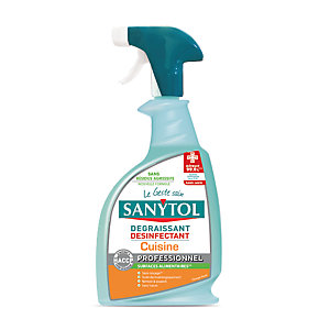 Dégraissant cuisine désinfectant HACCP Sanytol 750 ml