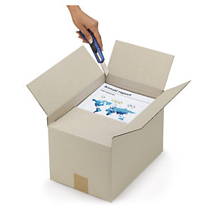 Graspapier-Karton höhenvariabel, 2-wellig