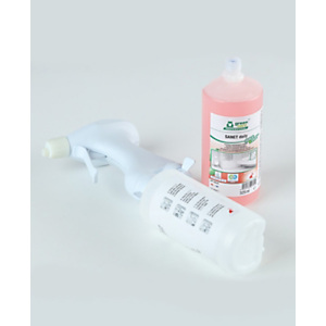 GREEN CARE Detergente di manutenzione per i sanitari SANET daily, Flacone 325 ml GREEN CARE Detergente di manutenzione per i sanitari SANET daily, Flacone 325 ml