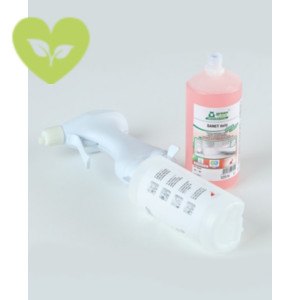 GREEN CARE Detergente di manutenzione per i sanitari SANET daily, Flacone 325 ml