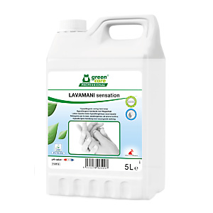 GREEN CARE Sapone ipoallergenico per la cura delle mani LAVAMANI sensation, Tanica 5 l GREEN CARE Sapone ipoallergenico per la cura delle mani LAVAMANI sensation, Tanica 5 l