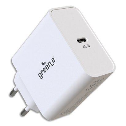 GREEN-E Chargeur secteur USB Type C 65 watts