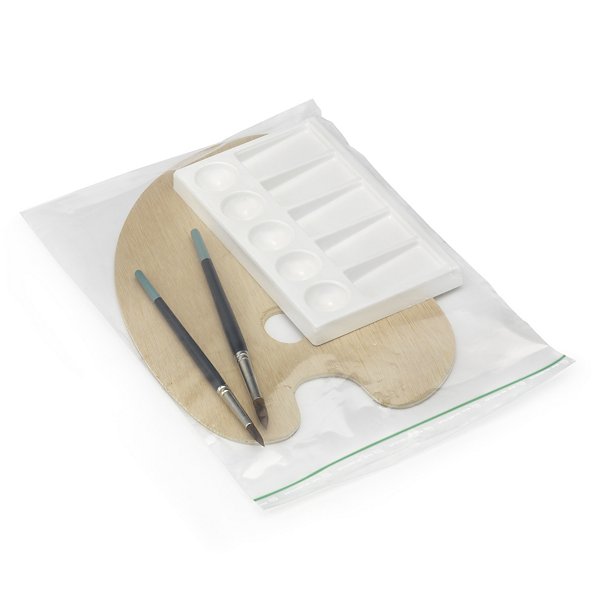 Gripzakje 100 micron 50% gerecycleerd RAJA 8,5x18 cm - 3