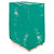 Groene ondoorzichtige rekfolie voor handmatig wikkelen Raja 23micron  450 mm x 300 m - 1