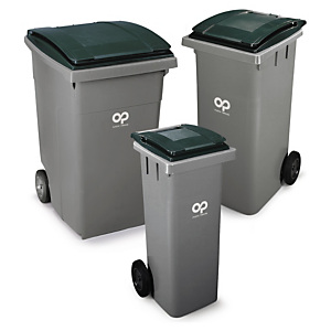Grossvolumige Mülltonnen 120 bis 340 Liter Grossvolumige Mülltonnen 120 bis 340 Liter