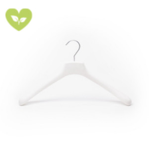 Grucce appendiabiti Capospalla leggero Linea Sartoriale, Plastica, Bianco effetto legno (confezione 60 pezzi) Grucce appendiabiti Capospalla leggero Linea Sartoriale, Plastica, Bianco effetto legno (confezione 60 pezzi)