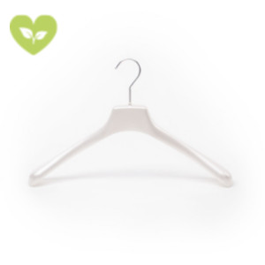 Grucce appendiabiti Capospalla Linea Start, Plastica, Bianco Lucido (confezione 60 pezzi) Grucce appendiabiti Capospalla Linea Start, Plastica, Bianco Lucido (confezione 60 pezzi)