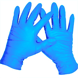 Guantes de nitrilo pequeño, talla S Guantes de nitrilo pequeño, talla S