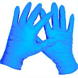 Guantes de nitrilo talla L Guantes de nitrilo talla L