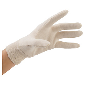 Guantes de precisión de algodón interlock Guantes de precisión de algodón interlock
