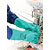 Guanti in nitrile interamente rivestito, Protezione chimica e microbiologica, Taglia 11, Verde - 2