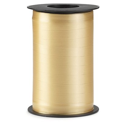 Guldfärgat presentsnöre matt 10 mm x 250 m - 1