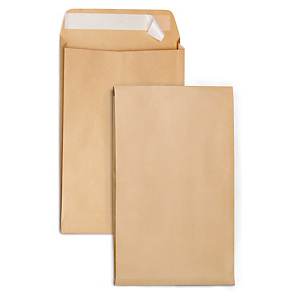Gusseted Manilla envelopes Gusseted Manilla envelopes