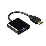Hama Adaptador HDMI M-VGA H + Audio, negro Hama Adaptador HDMI M-VGA H + Audio, negro