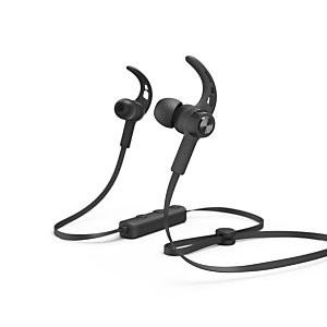 Hama Auriculares Bluetooth Connect, internos, micrófono, gancho para la oreja, negro