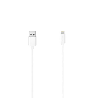 Hama Câble Lightning USB-A pour appareils Apple - 1,5 m - Blanc