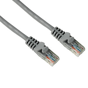 Hama Câble réseau UTP CAT 5e, 3 m, gris