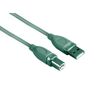 Hama Câble USB 2.0, 1,80 m, blindé, Gris