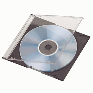 Hama Boitier CD/DVD - slim - noir (Lot de 20)