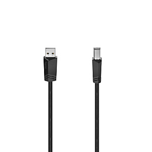Hama Cable USB 2.0, 480 Mbit/s, 1,50 m, negro Hama Cable USB 2.0, 480 Mbit/s, 1,50 m, negro