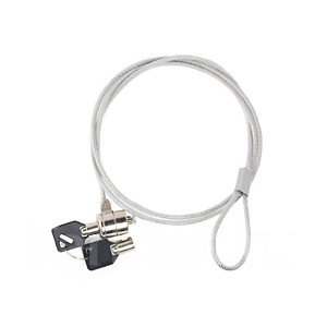 Hama Candado para portátil, con llave, plateado Hama Candado para portátil, con llave, plateado