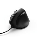 Hama EMC-500 Ratón óptico vertical ergonómico con cable, negro Hama EMC-500 Ratón óptico vertical ergonómico con cable, negro