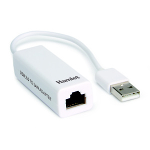 HAMLET Adattatore da USB 2.0 a LAN 10/100 HAMLET Adattatore da USB 2.0 a LAN 10/100